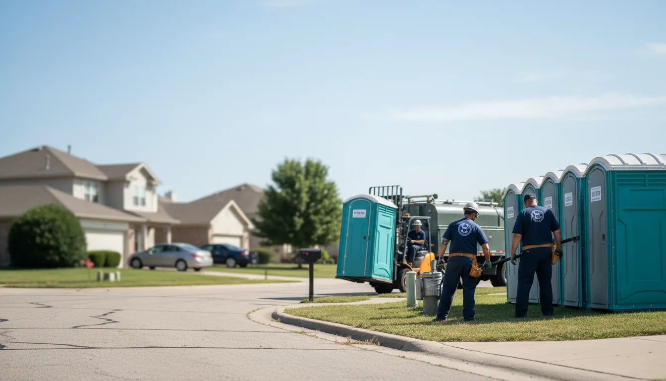 Porta Potty Rental in Forbes, ND near me
